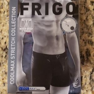 FRIGO Men's Coolmax Stretch Boxer Briefs